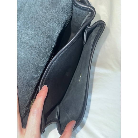 Vintage Coach Compartment Bag Black No. 9850 - Picture 11 of 15